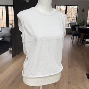 Also, Freedom White Pima Cotton Top